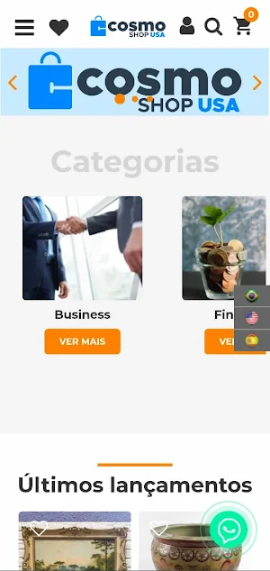 Cosmo Shop Produtos e Serviços Screenshot 1