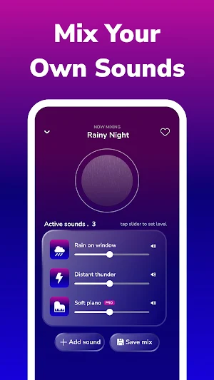 Sleep Sound Relax Music App Screenshot 1