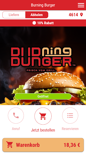 Burning Burger Screenshot 0
