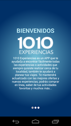 1010 Experiencias Screenshot 2
