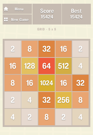 2048 Screenshot 2