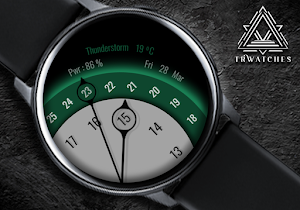 Minimal Glass Watch Face Screenshot 3
