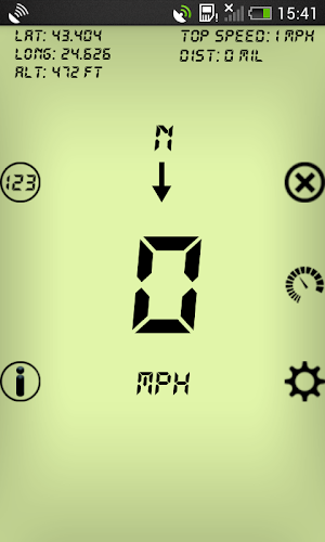 Digital GPS Speedometer Screenshot 0