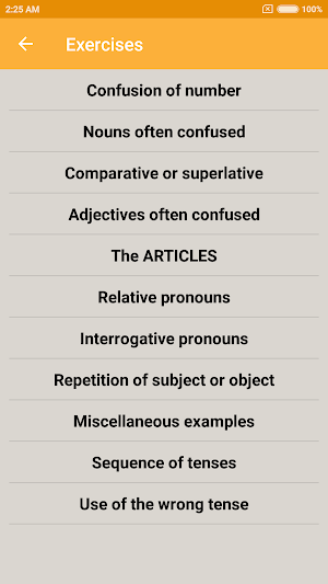 Common Mistakes in English Screenshot 3