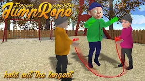Fingers Jump Rope Simulator Screenshot 0