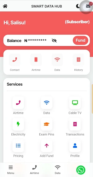 Smart Data : Mtn, Airtel, Glo Screenshot 2