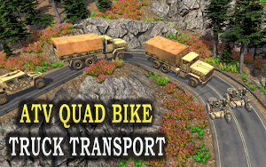 ATV Quad Bike Truck Transport Screenshot 1