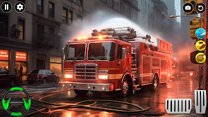 Firefighter Truck Simulator 3D Screenshot 1