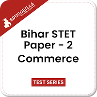 Bihar STET Paper - 2  Commerce