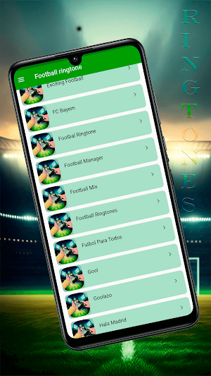 Football ringtones - sounds Screenshot 0