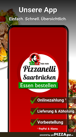 Pizzanelli Saarbrücken Screenshot 0