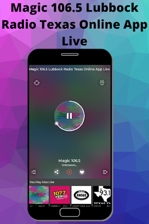 Magic 106.5 Lubbock Radio Texas Online App Live Screenshot 1