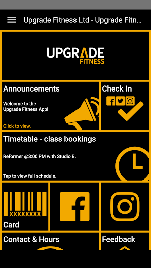 Upgrade Fitness Screenshot 1
