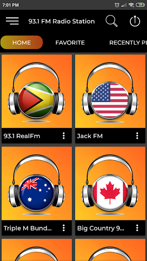 93.1 fm radio App fm Screenshot 1