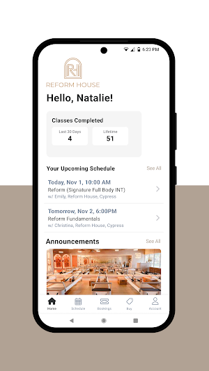 Reform House App Screenshot 0