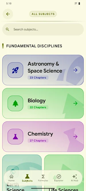Science Hub Screenshot 3