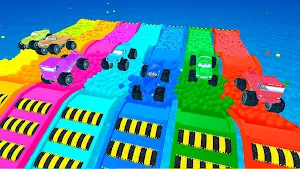 Car parking games: color cars Screenshot 2