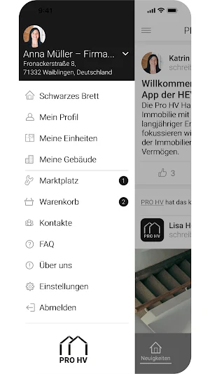 myProHV Screenshot 2
