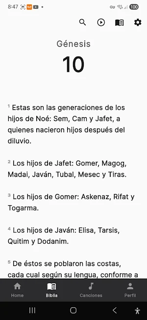 Biblia en español Premium Screenshot 0