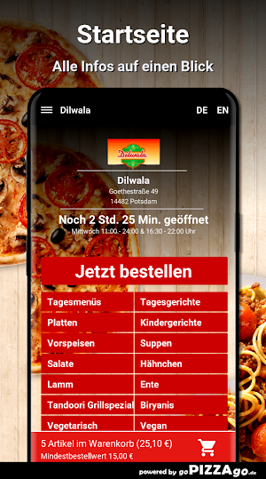 Dilwala App Screenshot 1
