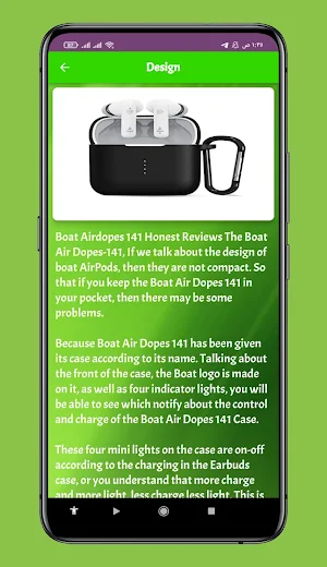 Boat airdopes 141 guide Screenshot 0