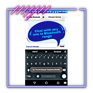 bluetooth chat for free chat without internet Screenshot 1