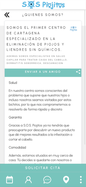 SOS Piojitos Screenshot 1