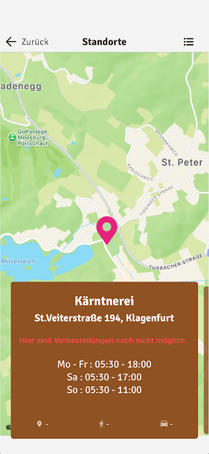 Bäckerei Wienerroither Screenshot 3