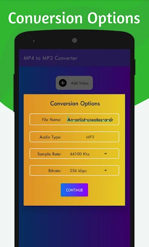 MP4 Video To MP3 Audio(HD) Converter Screenshot 1