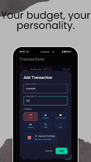 Spending Tracker Screenshot 2