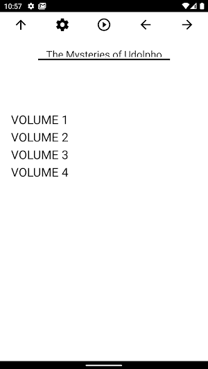 Book, The Mysteries of Udolpho Screenshot 0