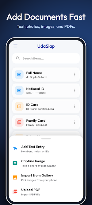 UdaSiap – Document Wallet Screenshot 2