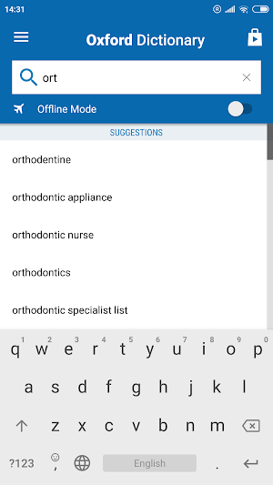 Oxford Dictionary of Dentistry Screenshot 2
