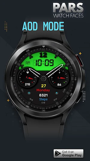 Pars Hybrid Watch Face Screenshot 0
