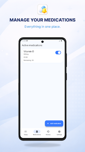 Medication Reminder Lite Screenshot 1