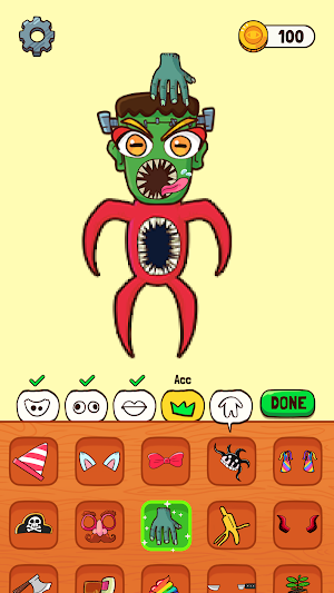 Mix Monster: Makeover Screenshot 1