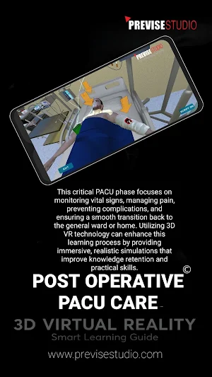 3D Pro Post Op PACU Guide Screenshot 3
