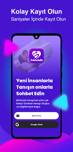 Sohbet-Ella: Tanışma ve Sohbet Screenshot 3