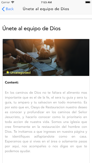Oasis de Restauración Screenshot 1