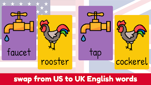 First Words - US/UK English (baby flashcards) Screenshot 2