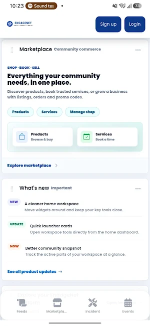 EngageSphere Screenshot 1