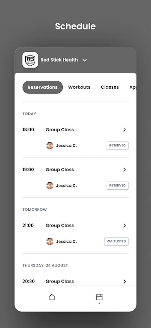 Red Stick Health + Performance Screenshot 2