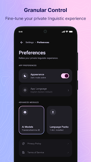 Translocal-Local AI Translator Screenshot 1