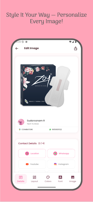 ZOY STATUS APP Screenshot 3