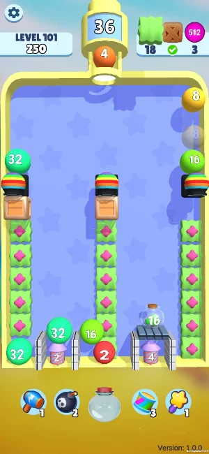 Bubble Buster 2048 Screenshot 2