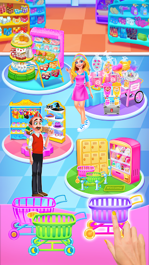 Supermarket Girl Cleanup - House Cleaning Games Screenshot 0