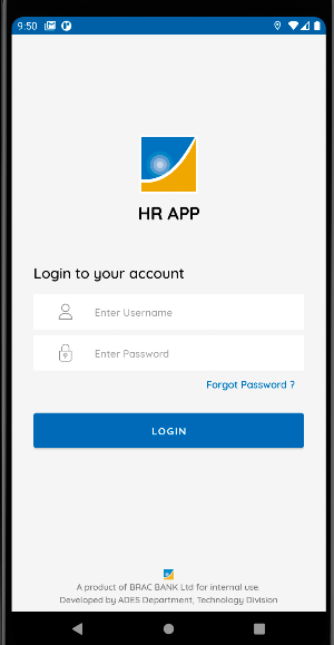 BRAC BANK HR APP Screenshot 0