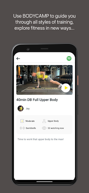 BODYCAMP Screenshot 3