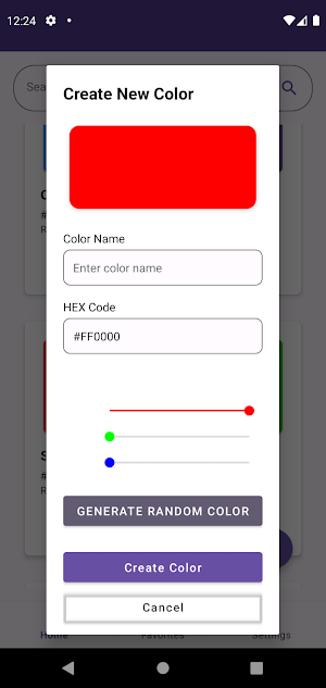 Hex Color Generator Screenshot 3