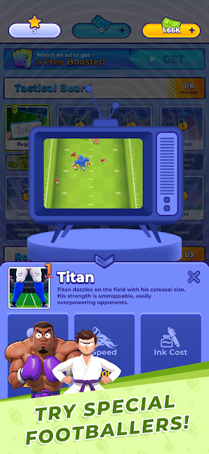 Draw Hit:Crazy Football League Screenshot 3